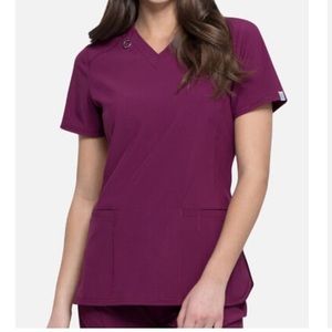 Women’s V Neck Solid Scrub Shirt